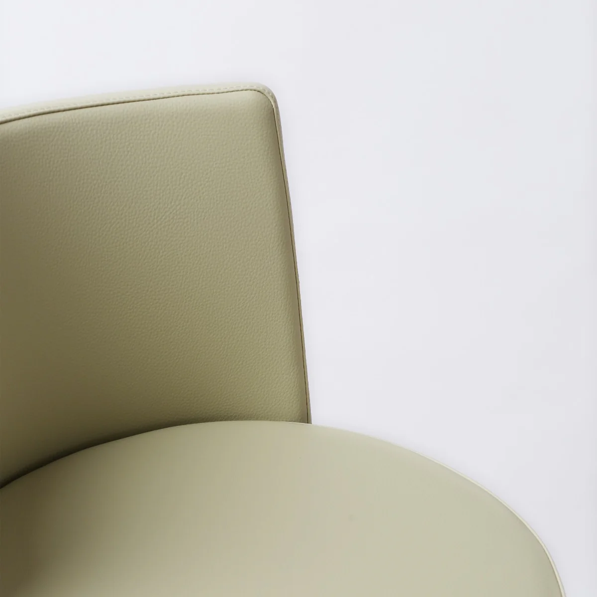 Vogue Barstool Gold Pistachio PU - Image 5