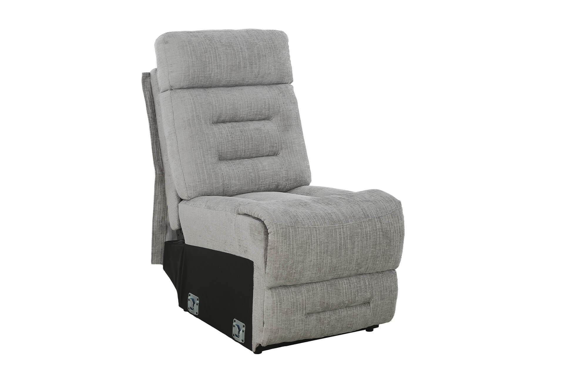Wilbur Armless Sectional – Grey Pocket Sprung Seating 580mm - Image 5
