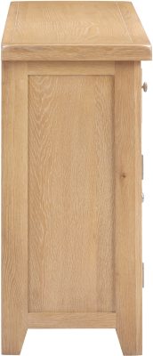 WINDSOR 3 DOOR 3 DRAWER SIDEBOARD - NATURAL OAK - Image 4