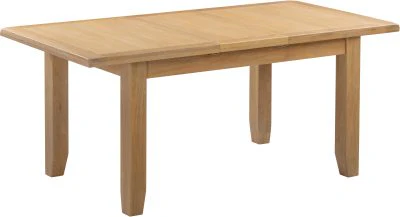 WBF - Windsor Extending Dining Table – Natural Oak with Smooth Extension Mechanism