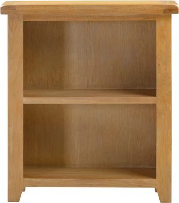 WBF - WINDSOR LOW BOOKCASE - NATURAL OAK - Image 3