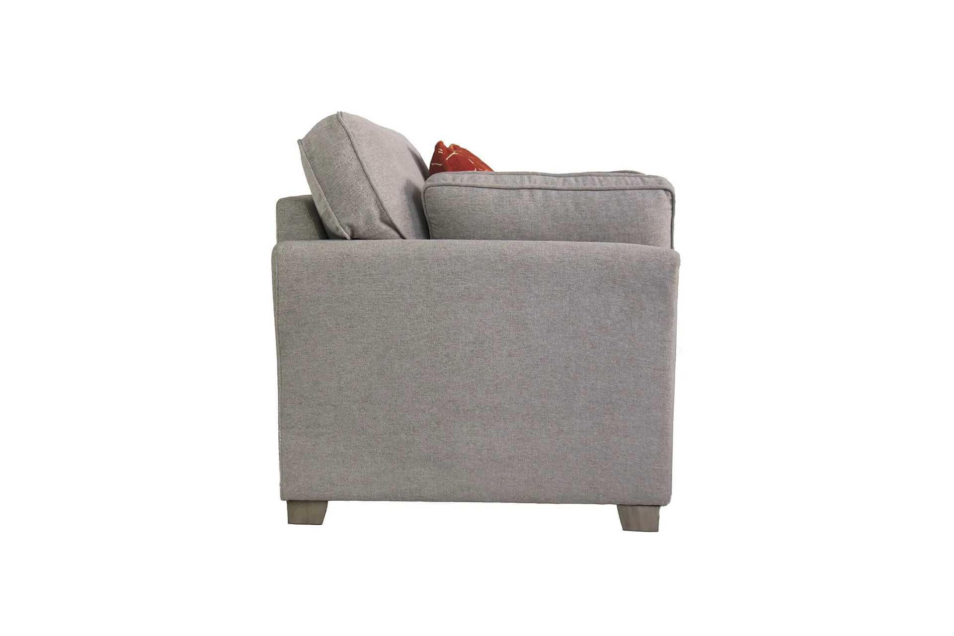 Winnie 1 Seater Sofa – Natural Upholstery with Bolster Cushions 965mm - Image 8