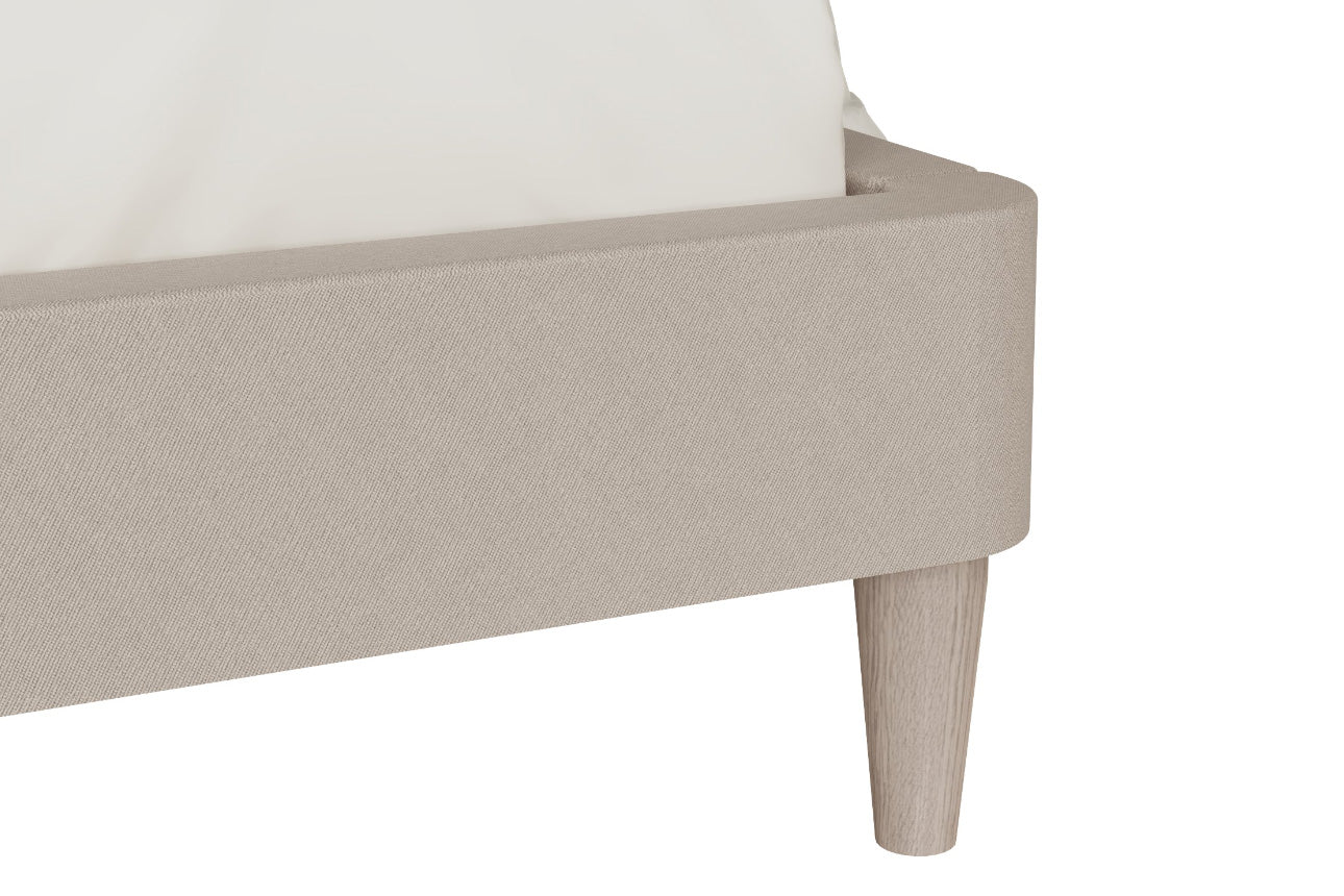 Zahra 5ft Bed – Parisian Cream Upholstered Frame - Image 6