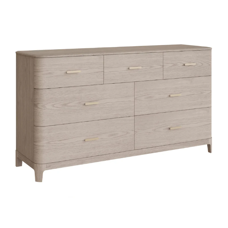 Zahra Dressing Chest 7 Drawer - Parisian Cream - Image 3