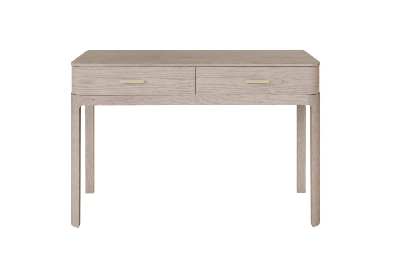 Zahra Dressing Table 2 Drawer - Parisian Cream - Image 4