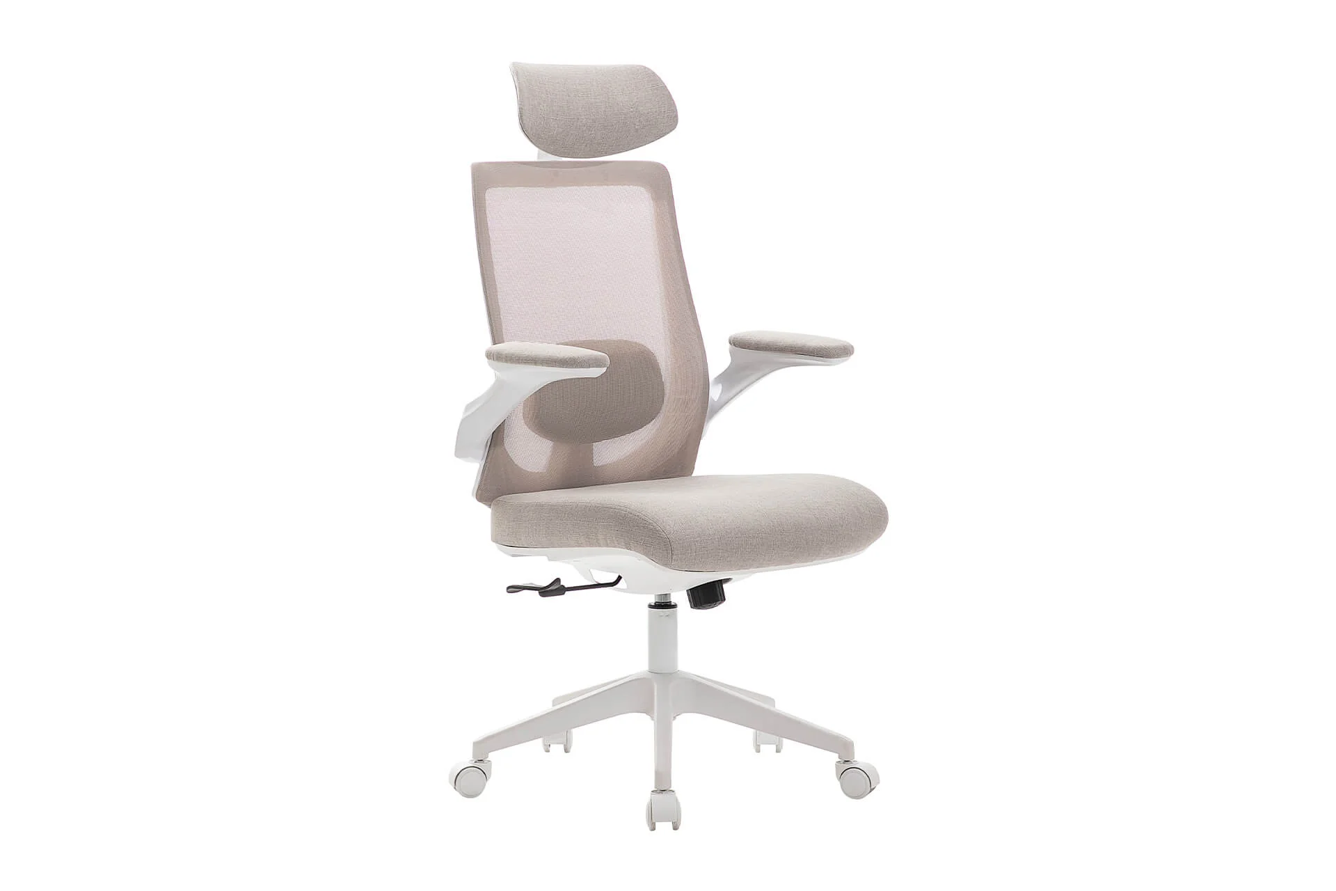Zeke Ergonomic Office Chair – Natural with Adjustable Backrest - Image 11