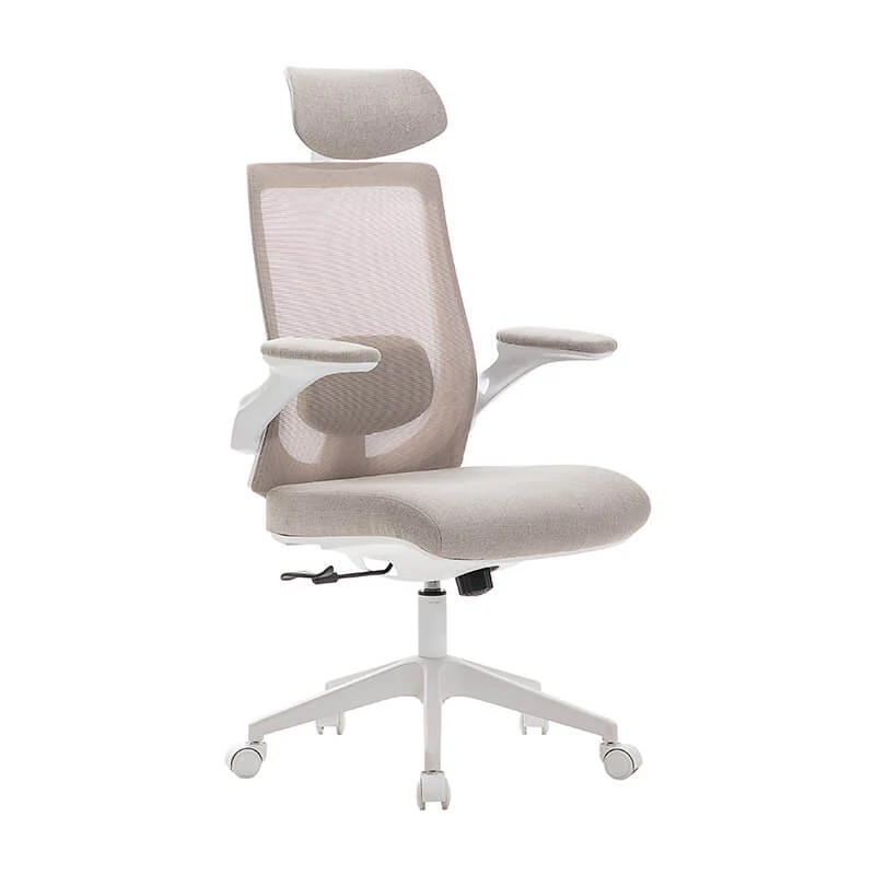Zeke Ergonomic Office Chair – Natural with Adjustable Backrest - Image 12
