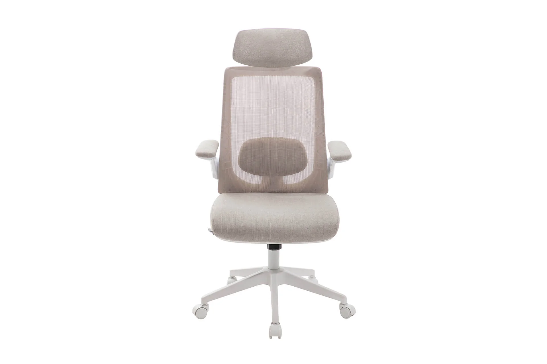 Zeke Ergonomic Office Chair – Natural with Adjustable Backrest - Image 13