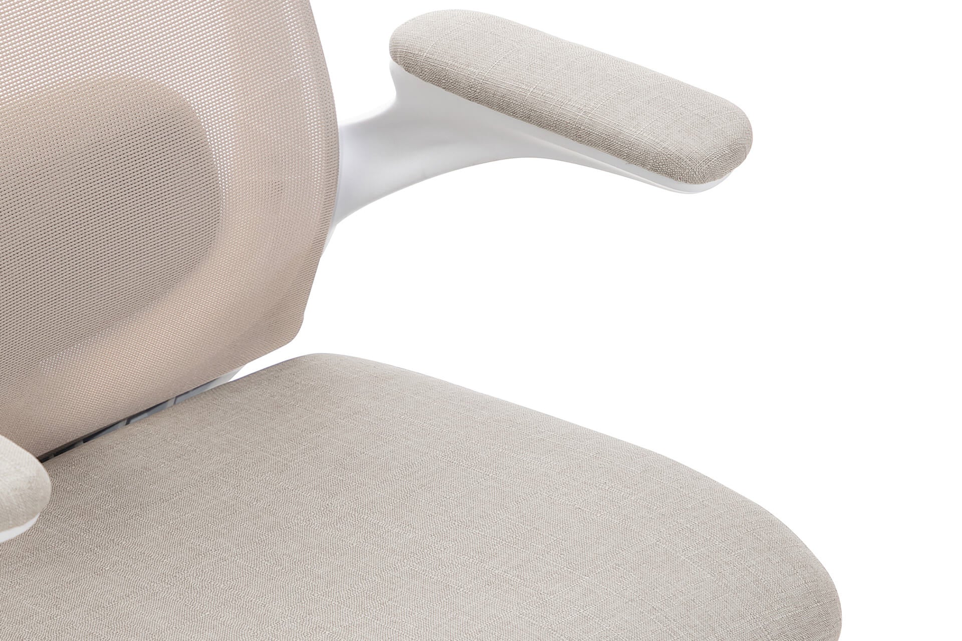 Zeke Ergonomic Office Chair – Natural with Adjustable Backrest - Image 8