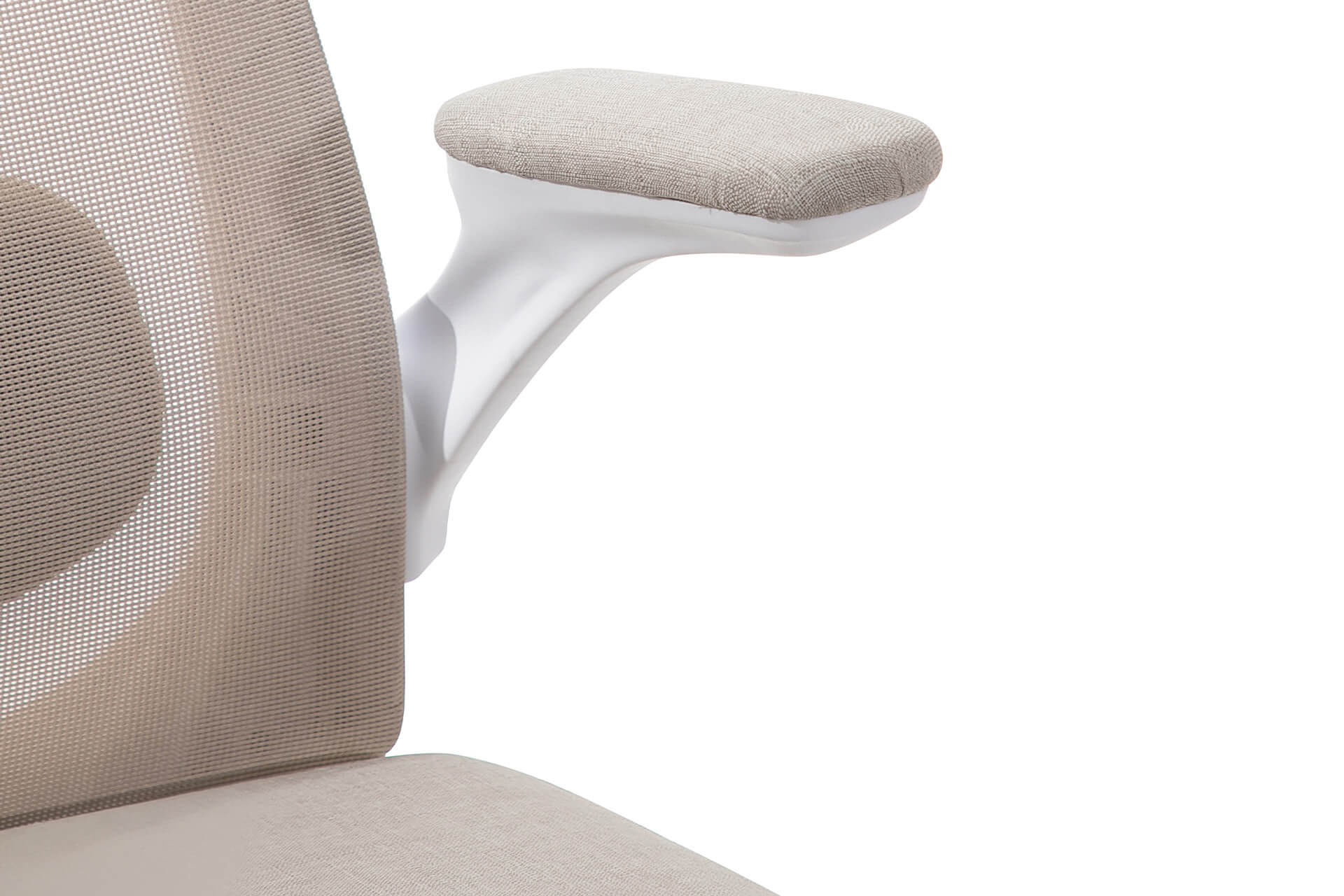 Zeke Ergonomic Office Chair – Natural with Adjustable Backrest - Image 9