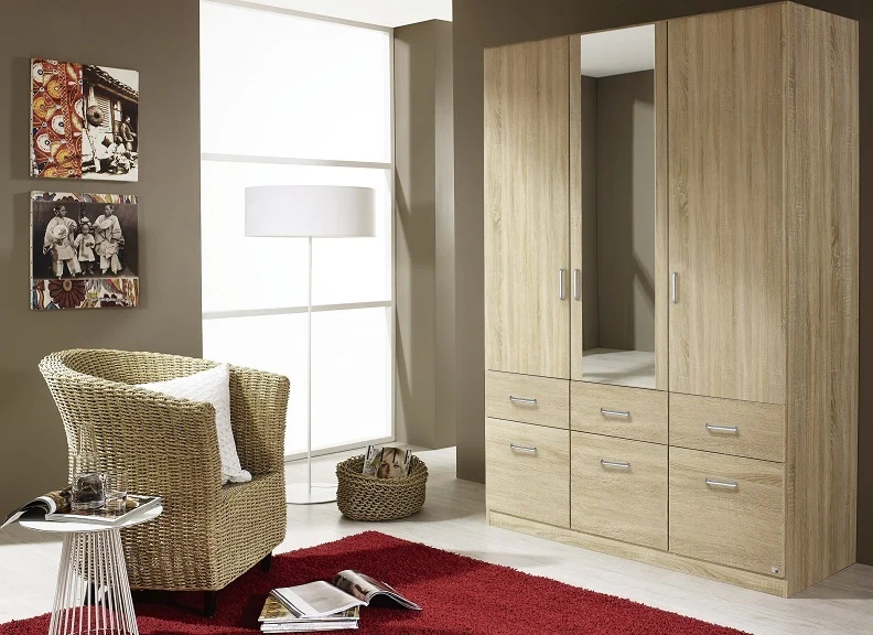 Zurich Three Door Mirrorred Wardrobes **SPECIAL OFFER** - Image 4