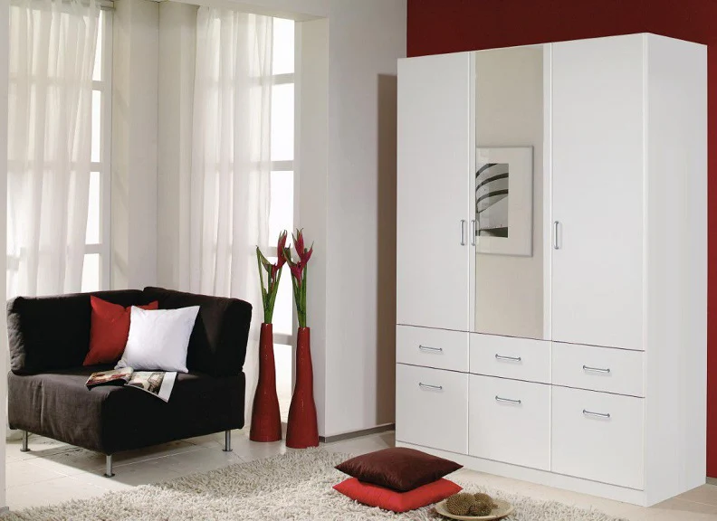 Zurich Three Door Mirrorred Wardrobes **SPECIAL OFFER** - Image 5